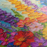 Floral 1552 Canvas Art 18" x 24" / 45 x 60 cm / Black