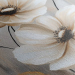 Floral 1553 Canvas Art 60 x 40 cm / Black