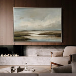 Abstract 1554 Canvas Art 18" x 24" / 45 x 60 cm / Black