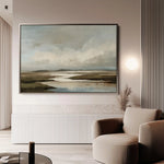 Abstract 1554 Canvas Art 18" x 24" / 45 x 60 cm / Black