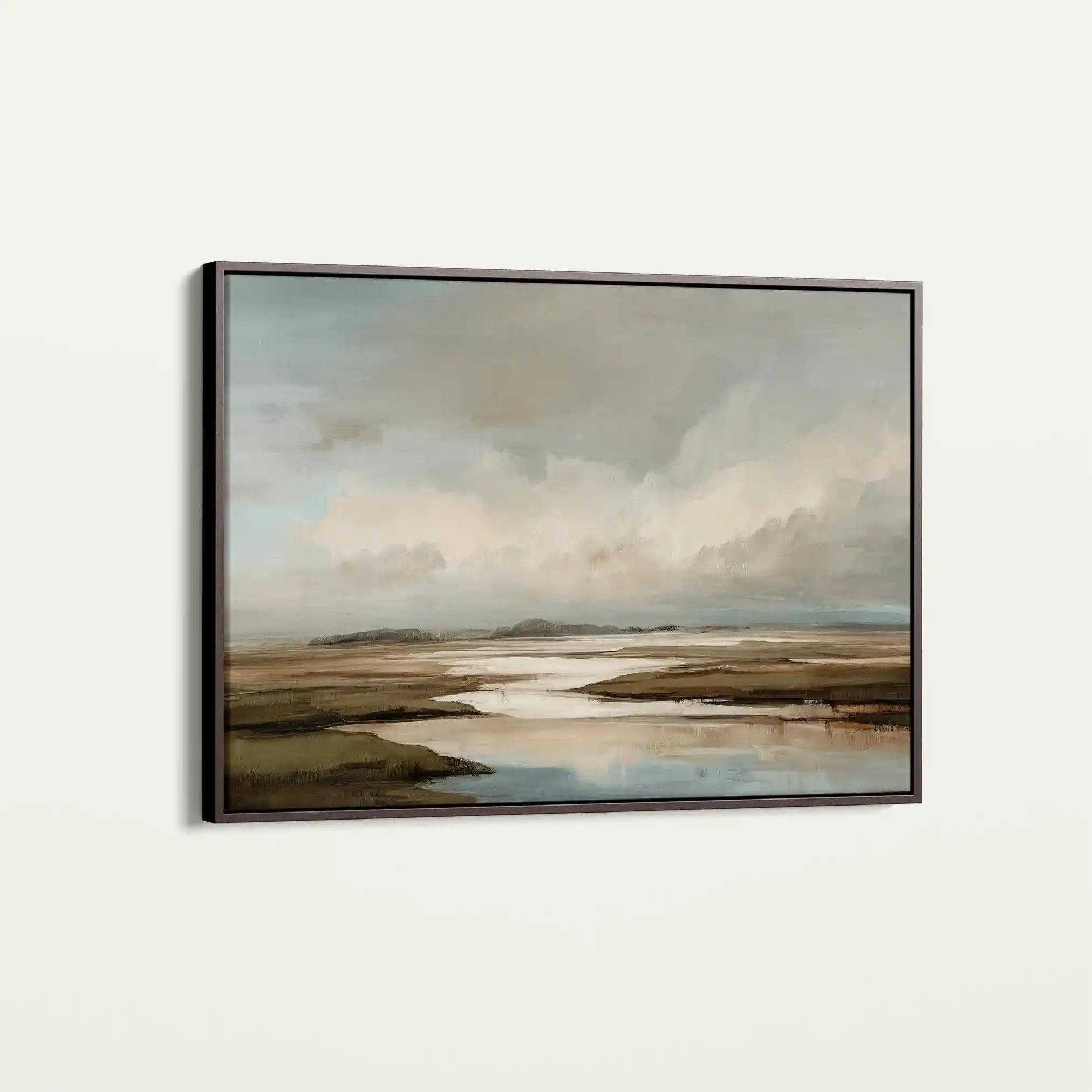 Abstract 1554 Canvas Art 60 x 40 cm / Black