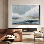 Abstract 1555 Canvas Art 18" x 24" / 45 x 60 cm / Black