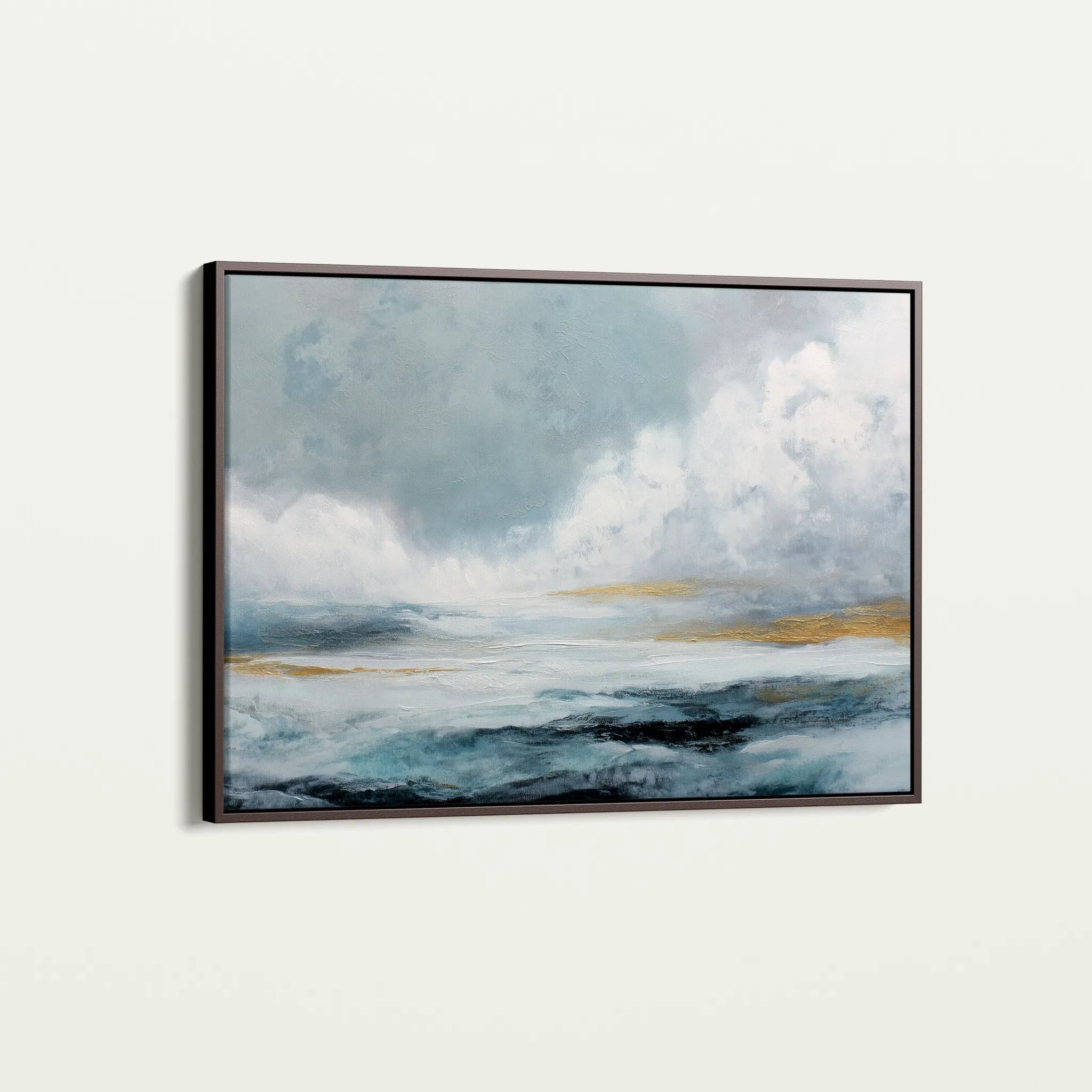Abstract 1555 Canvas Art 18" x 24" / 45 x 60 cm / Black