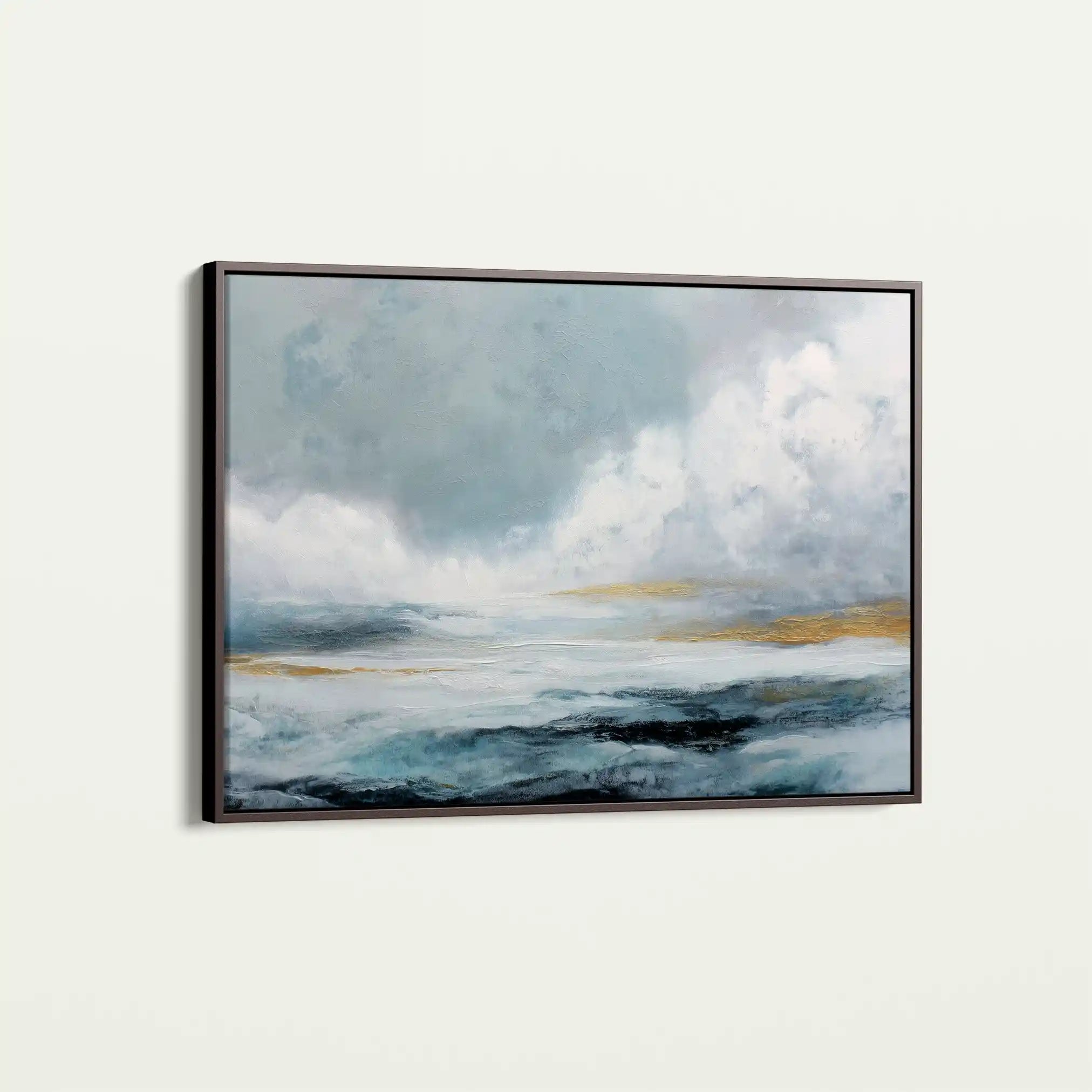 Abstract 1555 Canvas Art 60 x 40 cm / Black