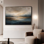 Abstract 1556 Canvas Art 18" x 24" / 45 x 60 cm / Black