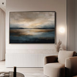 Abstract 1556 Canvas Art 18" x 24" / 45 x 60 cm / Black