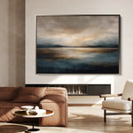 Abstract 1556 Canvas Art 18" x 24" / 45 x 60 cm / Black