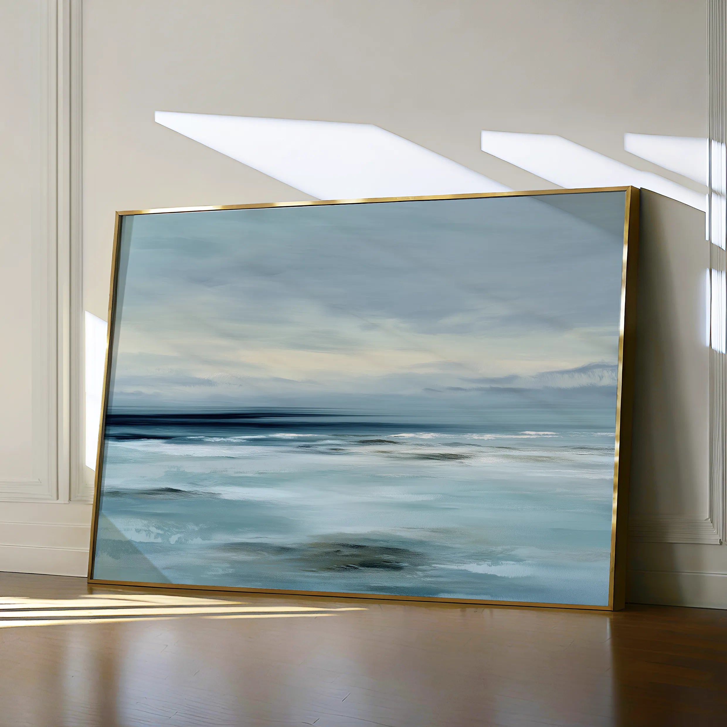 Abstract 1557 Canvas Art 18" x 24" / 45 x 60 cm / Black