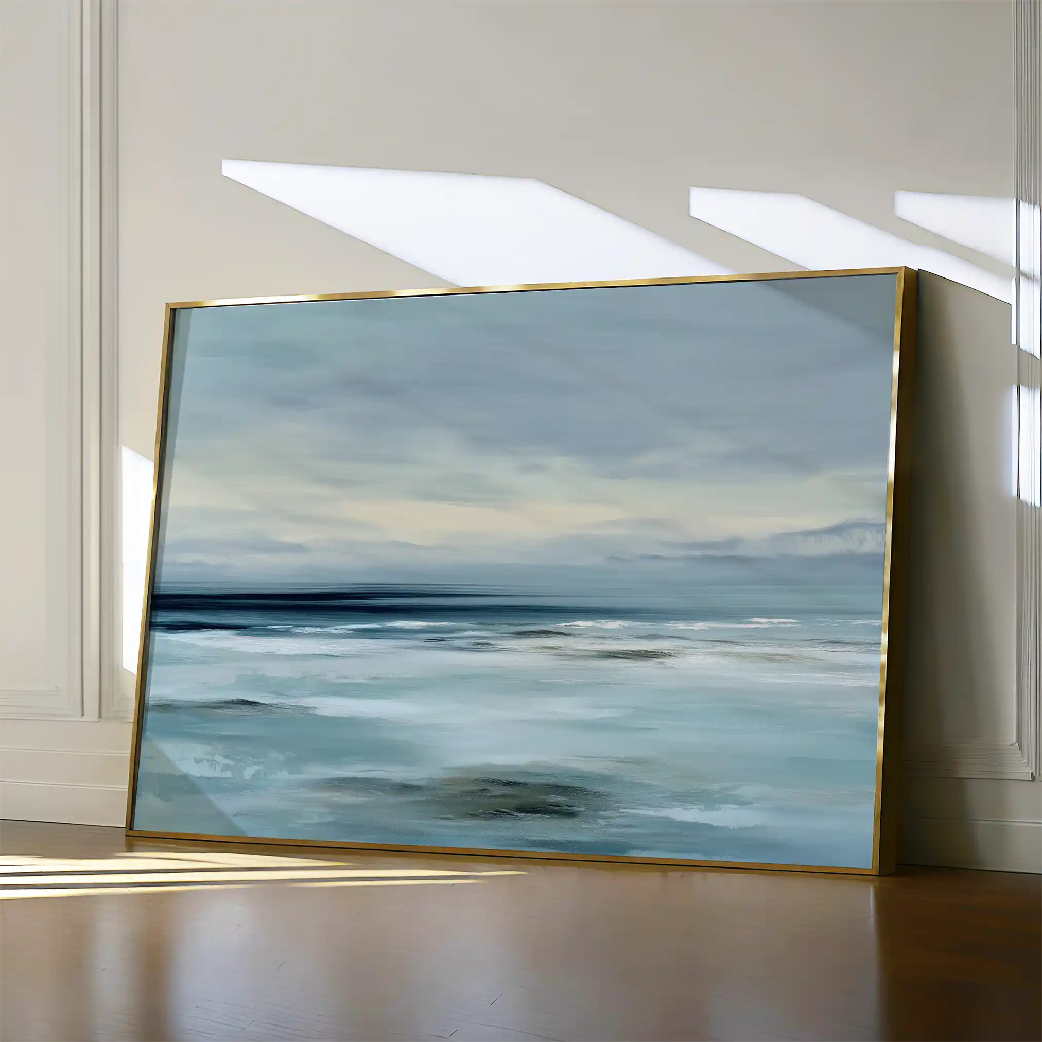 Abstract 1557 Canvas Art 60 x 40 cm / Black