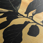 Floral 1557 Canvas Art 18" x 24" / 45 x 60 cm / Black