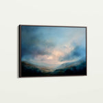 Abstract 1558 Canvas Art 18" x 24" / 45 x 60 cm / Black