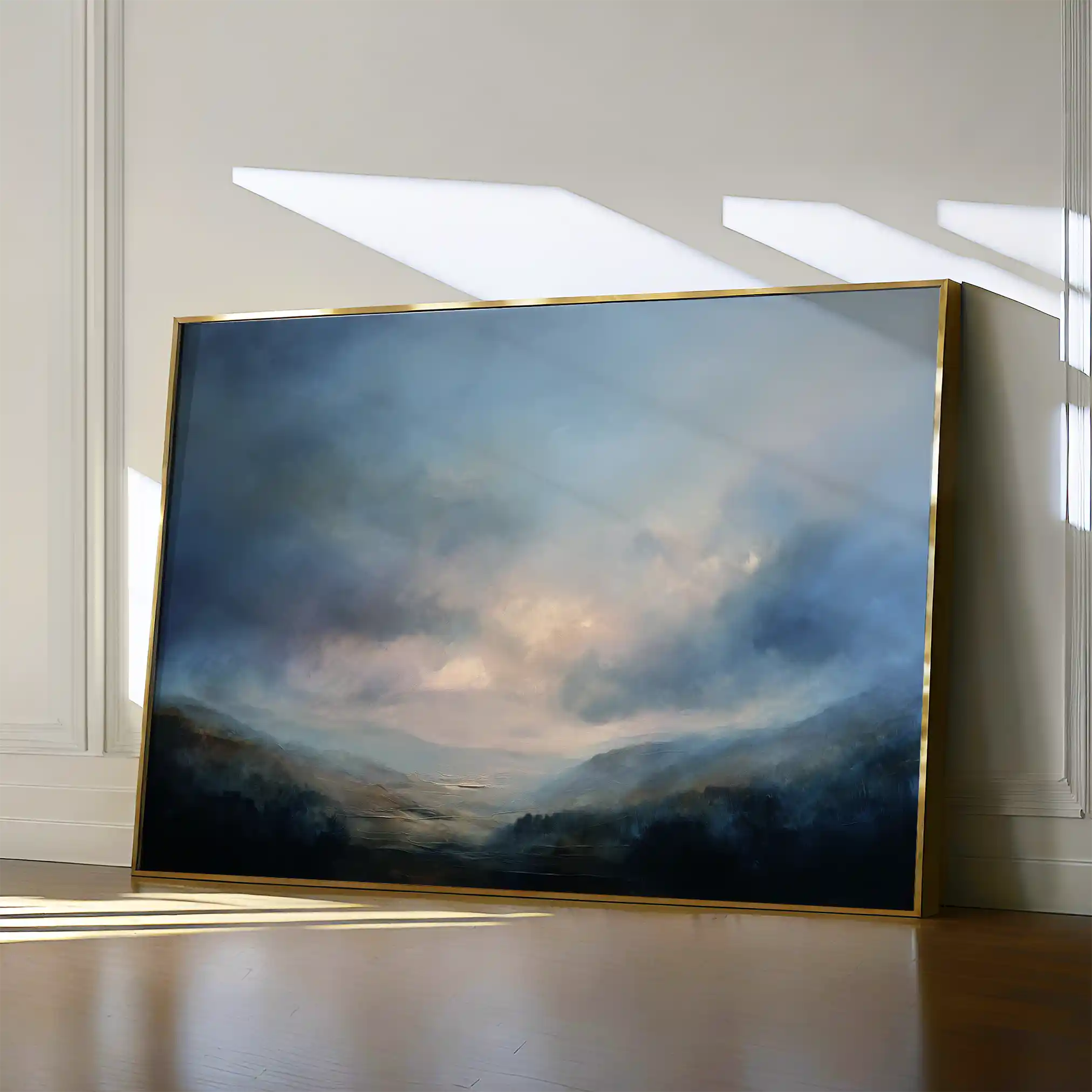 Abstract 1558 Canvas Art 60 x 40 cm / Black