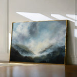 Abstract 1559 Canvas Art 18" x 24" / 45 x 60 cm / Black