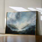 Abstract 1559 Canvas Art 60 x 40 cm / Black