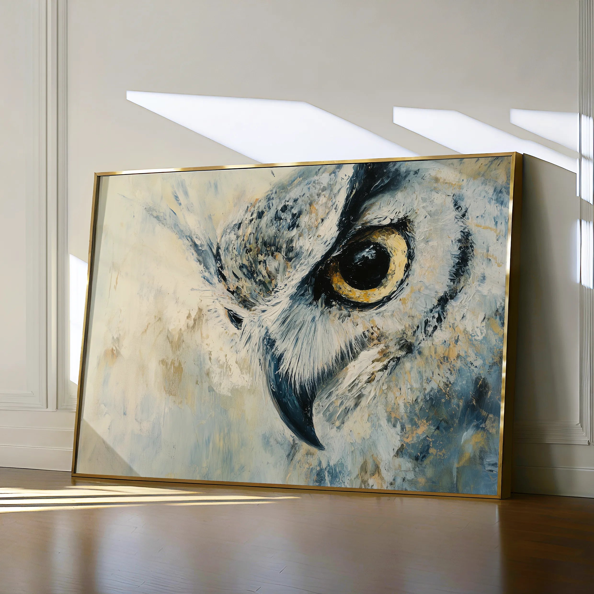 Animals 156 Canvas Art 18" x 24" / 45 x 60 cm / Black