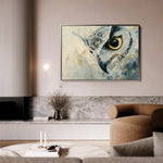 Animals 156 Canvas Art 18" x 24" / 45 x 60 cm / Black