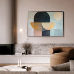 Boho 156 Canvas Art 18" x 24" / 45 x 60 cm / Black