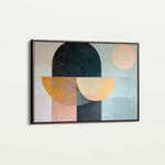 Boho 156 Canvas Art 18" x 24" / 45 x 60 cm / Black