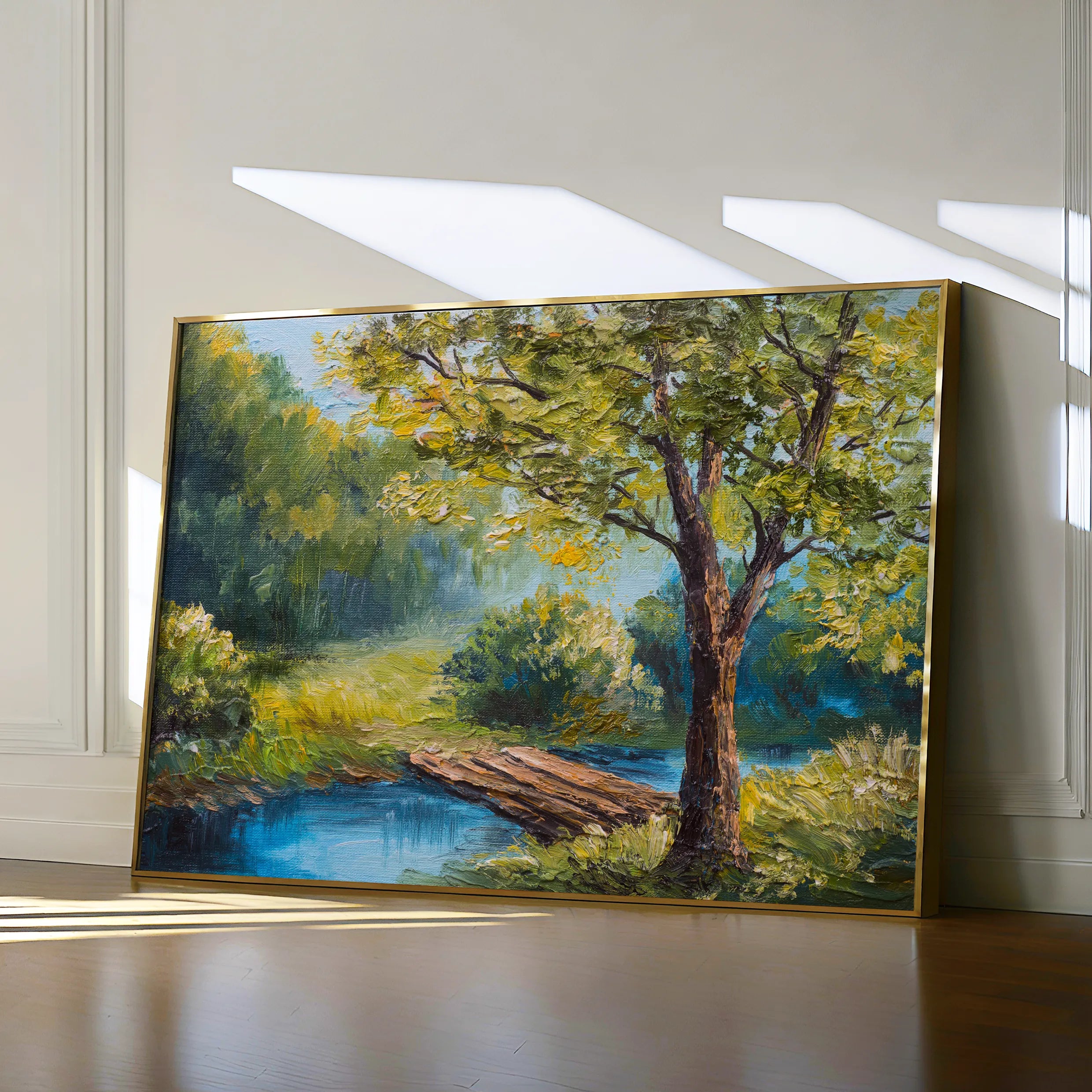 Landscape 156 Canvas Art 18" x 24" / 45 x 60 cm / Black