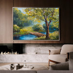 Landscape 156 Canvas Art 18" x 24" / 45 x 60 cm / Black
