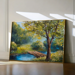 Landscape 156 Canvas Art 60 x 40 cm / Black