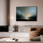 Abstract 1560 Canvas Art 18" x 24" / 45 x 60 cm / Black