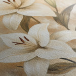Floral 1560 Canvas Art 18" x 24" / 45 x 60 cm / Black