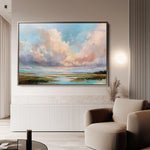 Abstract 1562 Canvas Art 18" x 24" / 45 x 60 cm / Black