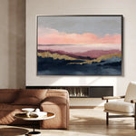 Abstract 1563 Canvas Art 60 x 40 cm / Black
