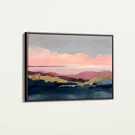Abstract 1563 Canvas Art 60 x 40 cm / Black