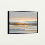 Abstract 1564 Canvas Art 60 x 40 cm / Black