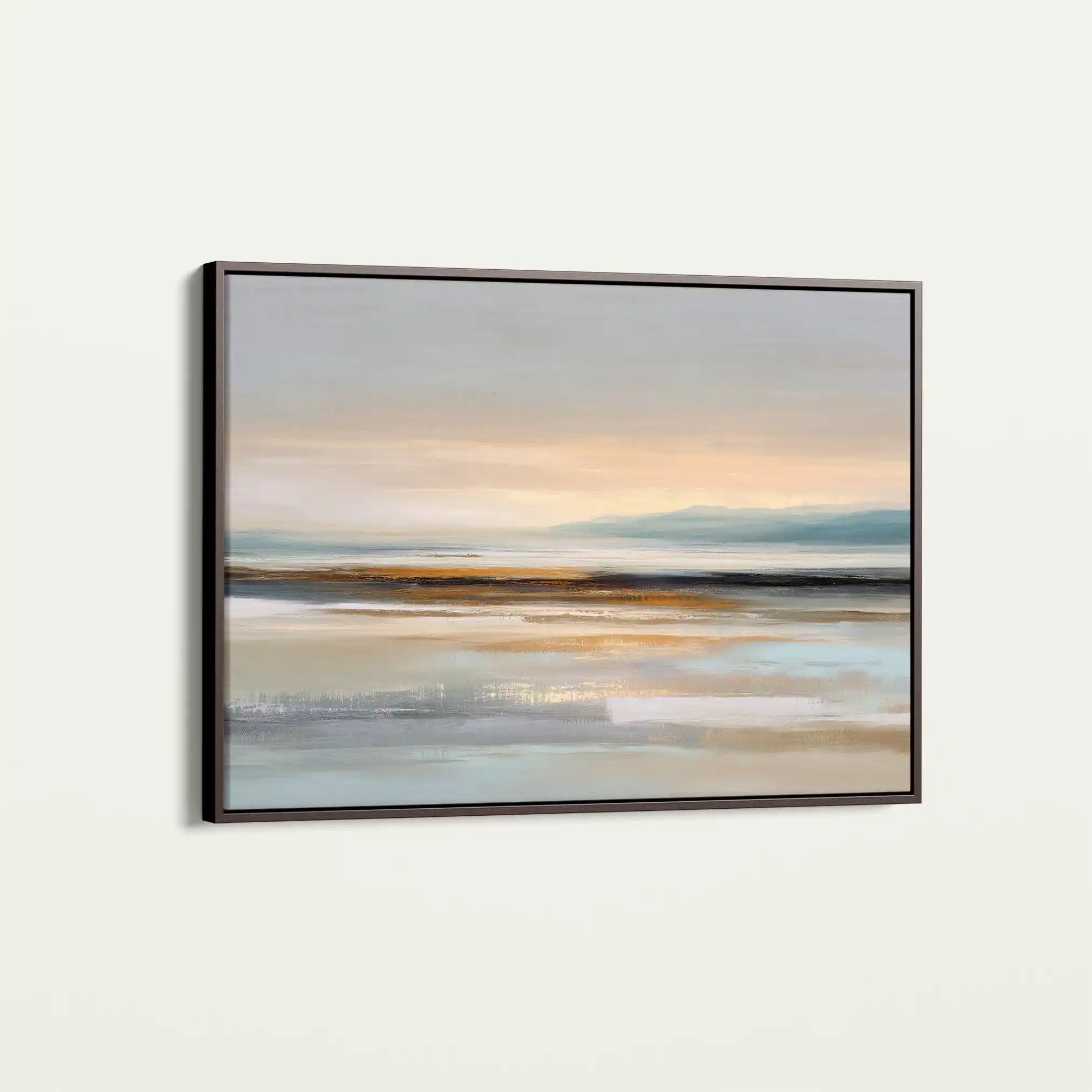 Abstract 1564 Canvas Art 60 x 40 cm / Black