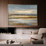 Abstract 1565 Canvas Art 60 x 40 cm / Black
