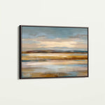 Abstract 1565 Canvas Art 60 x 40 cm / Black