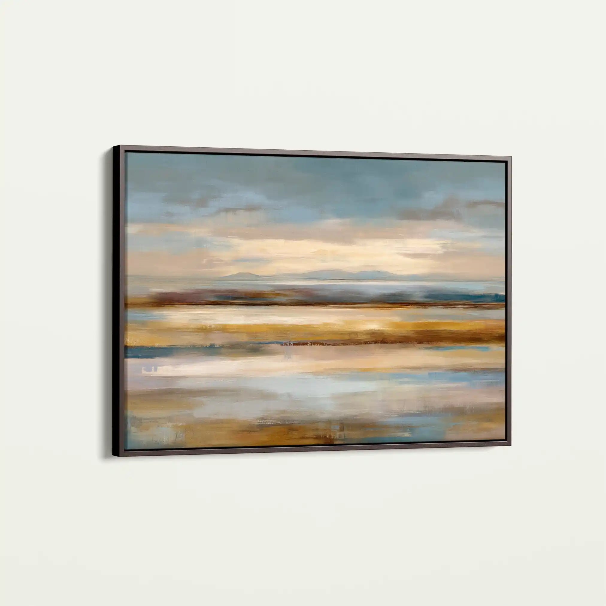 Abstract 1565 Canvas Art 60 x 40 cm / Black