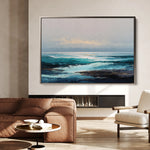 Abstract 1566 Canvas Art 18" x 24" / 45 x 60 cm / Black