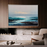 Abstract 1566 Canvas Art 18" x 24" / 45 x 60 cm / Black