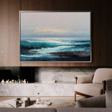 Abstract 1566 Canvas Art 18" x 24" / 45 x 60 cm / Black