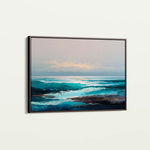 Abstract 1566 Canvas Art 18" x 24" / 45 x 60 cm / Black