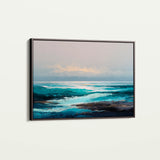 Abstract 1566 Canvas Art 18" x 24" / 45 x 60 cm / Black