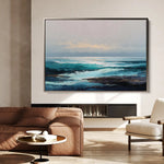 Abstract 1566 Canvas Art 60 x 40 cm / Black