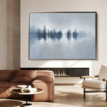 Abstract 1567 Canvas Art 60 x 40 cm / Black