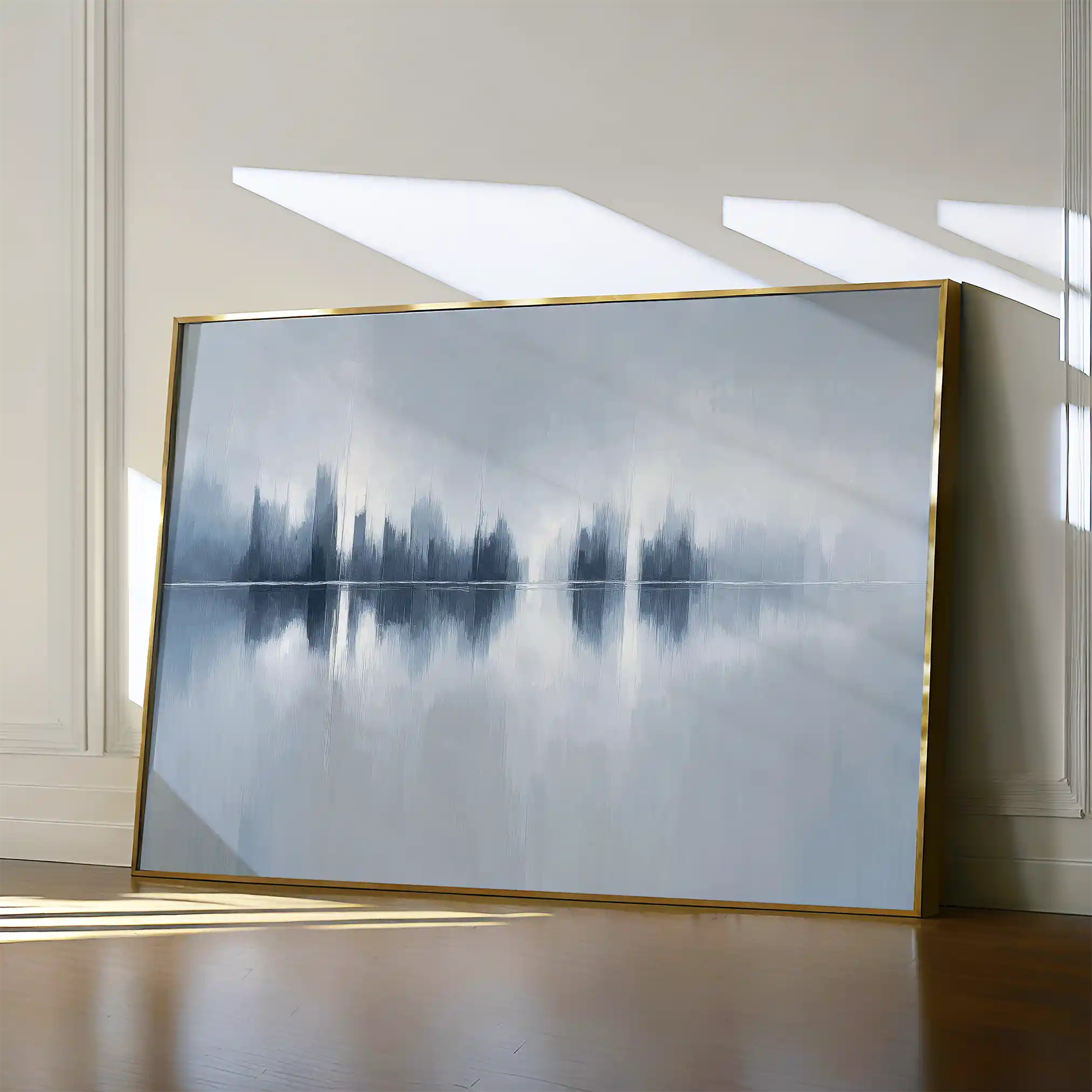 Abstract 1567 Canvas Art 60 x 40 cm / Black