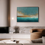 Abstract 1569 Canvas Art 18" x 24" / 45 x 60 cm / Black
