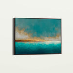 Abstract 1569 Canvas Art 18" x 24" / 45 x 60 cm / Black