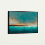 Abstract 1569 Canvas Art 60 x 40 cm / Black