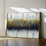 Abstract 157 Canvas Art 18" x 24" / 45 x 60 cm / Black