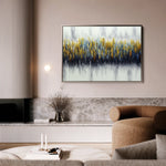 Abstract 157 Canvas Art 18" x 24" / 45 x 60 cm / Black