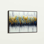 Abstract 157 Canvas Art 18" x 24" / 45 x 60 cm / Black