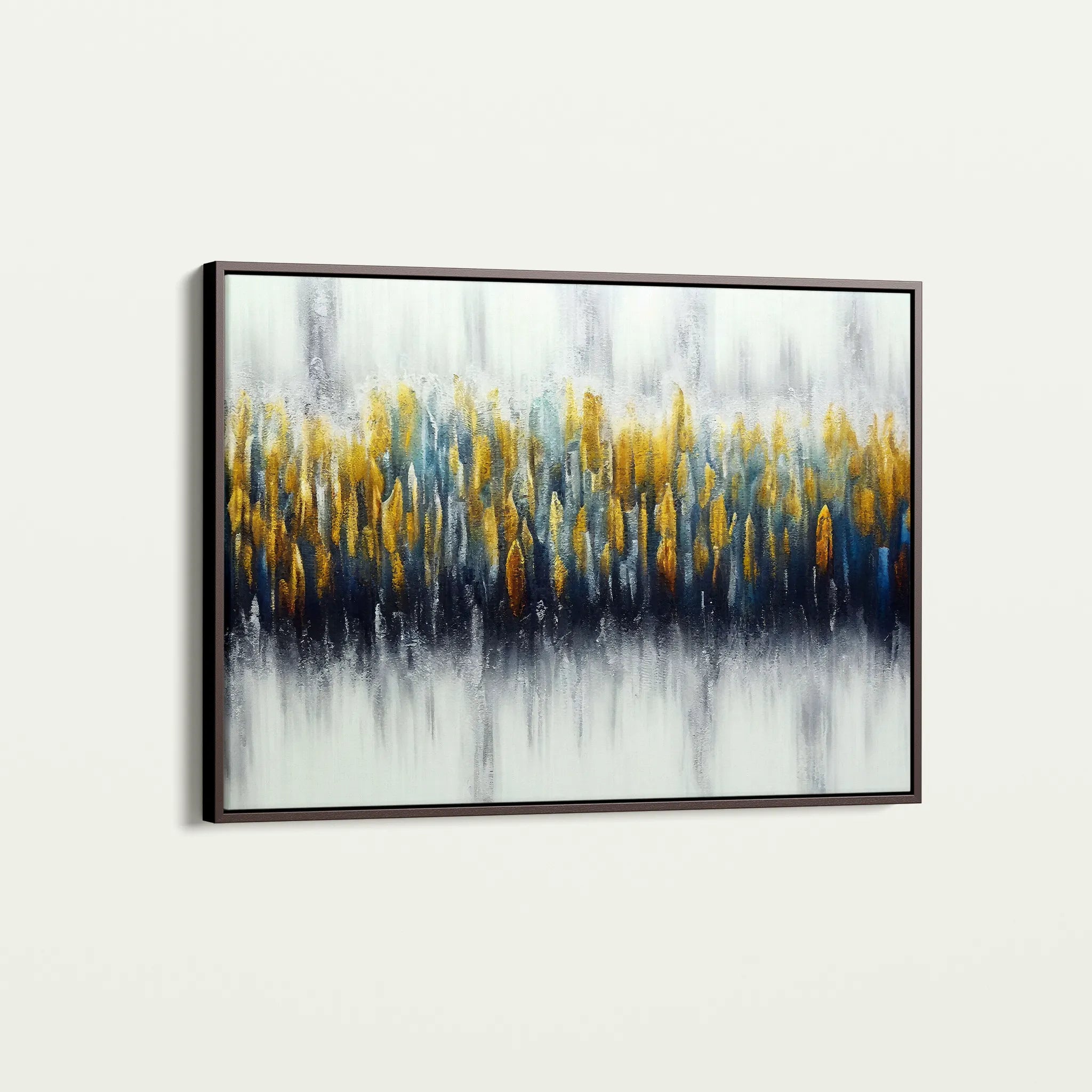 Abstract 157 Canvas Art 18" x 24" / 45 x 60 cm / Black